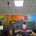 Centro Cultural José Coronel Urtecho rinde homenaje a Margarita Calderón, madre de Augusto C. Sandino Foto: Centro inaugura mural de Augusto C. Sandino/TN8