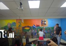 Centro Cultural José Coronel Urtecho rinde homenaje a Margarita Calderón, madre de Augusto C. Sandino Foto: Centro inaugura mural de Augusto C. Sandino/TN8