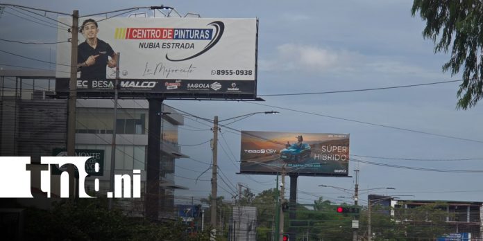 Foto: Reglamentos para establecer rótulos en Managua / TN8 Foto: Reglamentos para establecer rótulos en Managua / TN8