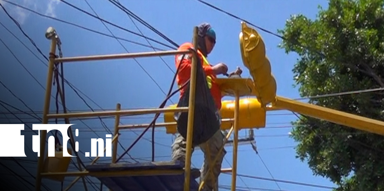 Foto: Semáforos de Matagalpa con renovación / TN8