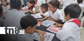 Foto: Taller Creativo “Pintemos a Sandino con Amor” / TN8