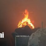 Foto: Fuerte incendio en una vivienda del barrio Nuevo Amanecer, en Estelí / TN8