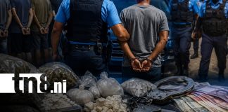 Foto: Captura de delincuentes en NIcaragua