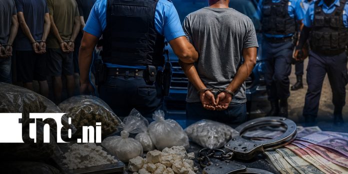 Foto: Captura de delincuentes en NIcaragua Foto: Captura de delincuentes en NIcaragua