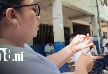 Aplican primera y segunda dosis de la vacuna contra el VPH en colegio de Managua Foto: Vacunas contra el VPH en Managua / TN8