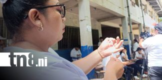 Foto: Vacunas contra el VPH en Managua / TN8