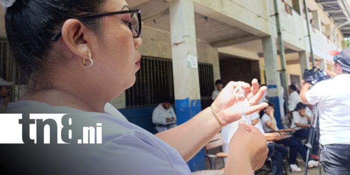 Foto: Vacunas contra el VPH en Managua / TN8 Foto: Vacunas contra el VPH en Managua / TN8