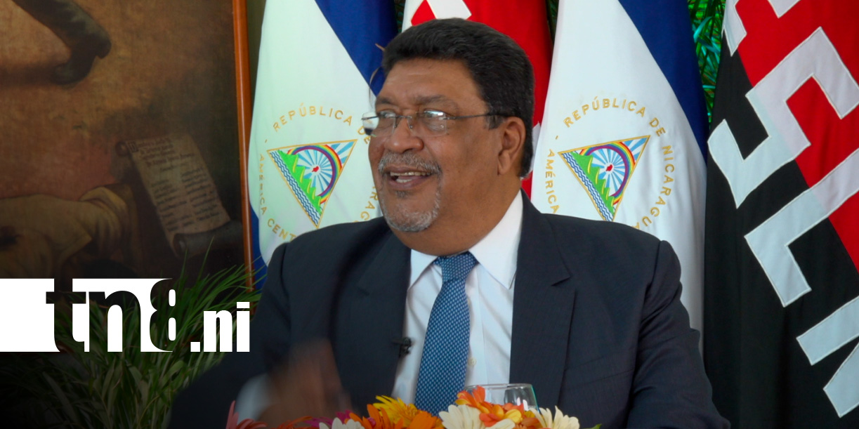 Foto: Entrevista con Valdrack Jaentschke, Co-Canciller de Nicaragua / TN8