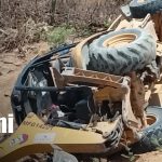 Foto: Accidente con retroexcavadora cobra una vida en Carazo, sector Carretera Costanera / TN8