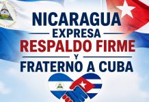 Nicaragua a Cuba: «Condenamos el irrespeto que viola todos los Principios y Valores de las Naciones Unidas» Foto: Nicaragua a Cuba: "Condenamos el irrespeto que viola todos los Principios y Valores de las Naciones Unidas" /Cortesía