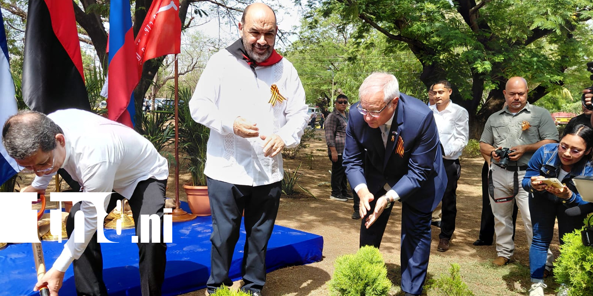 Foto: UNAN - Managua se une a homenaje por la Gran Guerra Patria /TN8