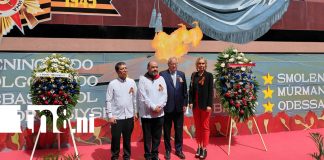 Foto: UNAN - Managua se une a homenaje por la Gran Guerra Patria /TN8