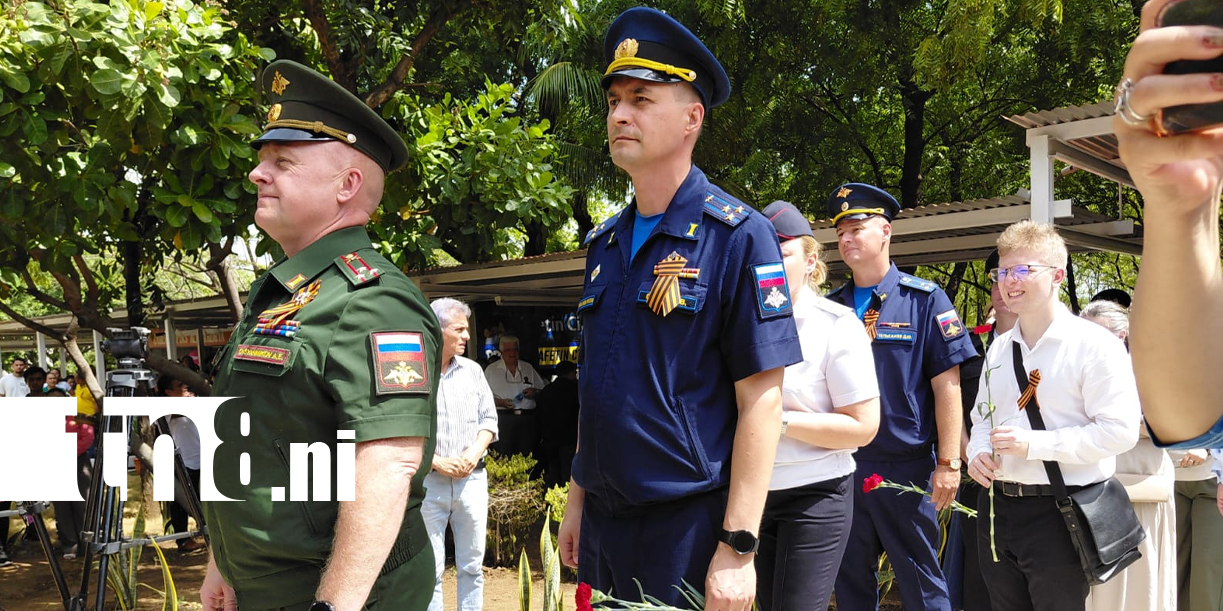 Foto: UNAN - Managua se une a homenaje por la Gran Guerra Patria /TN8