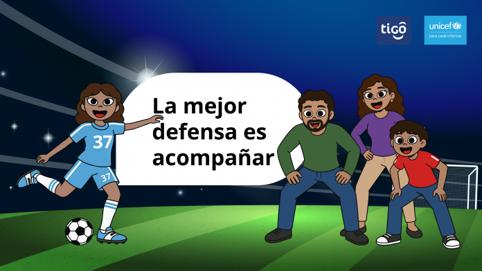 03 Familias sean parte del equipo-01 Foto: Tigo Nicaragua y UNICEF se unen para impulsar “Un Gol por la Niñez” / Cortesía