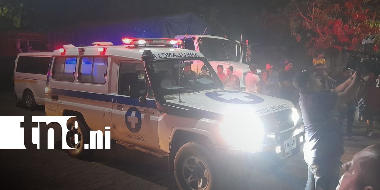 Foto: Motociclista resulta lesionado tras accidente en Managua/TN8