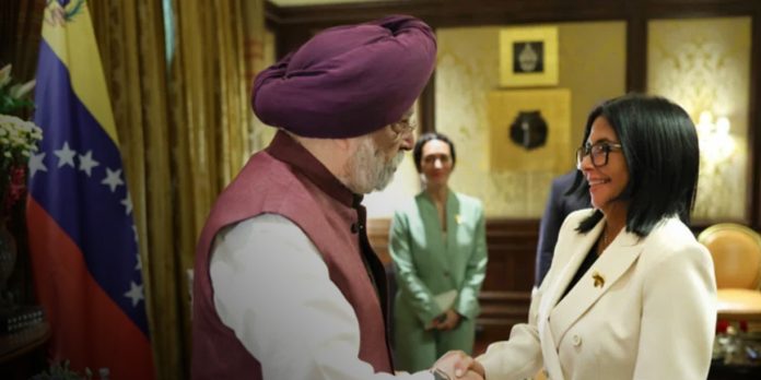 Foto: India y Venezuela avanzan en nuevos acuerdos petroleros/Cortesía