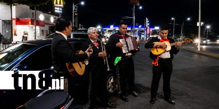 Foto: Mariachis y trabajadoras: La otra cara de la noche en Managua /TN8