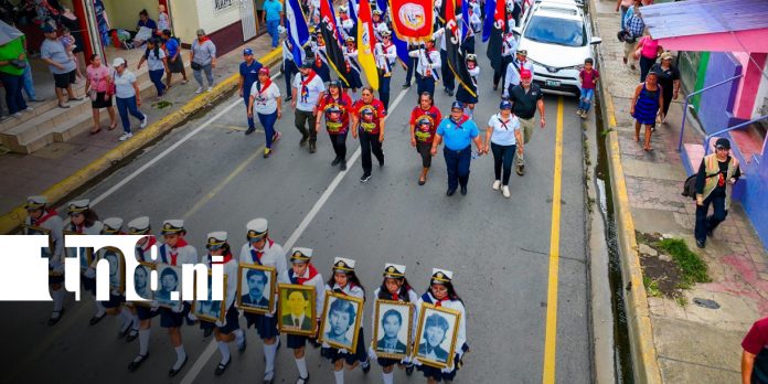 1 Foto: Masaya honra a los Héroes y Mártires de La Reforma con caminata conmemorativa/TN8