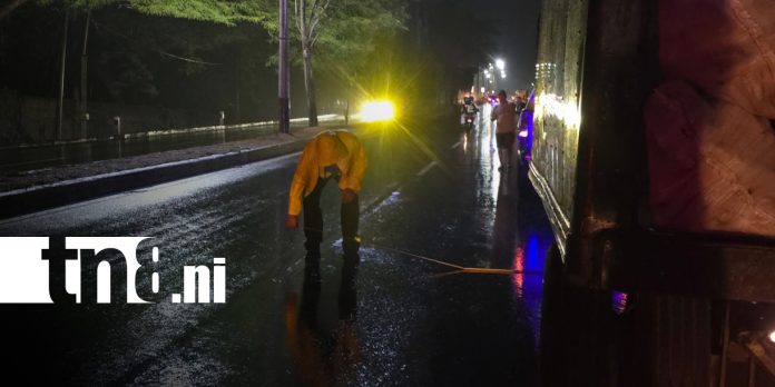 1 Foto: Exceso de velocidad cobra la vida de motociclista en carretera a Masaya/TN8