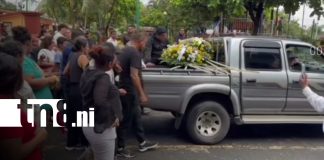 Foto: Entre dolor, despiden a joven hallado sin vida en Carazo/TN8