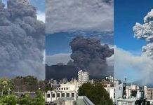 Japón en alerta: el Sakurajima lanza columnas de humo y ceniza (VIDEOS) Foto: Japón bajo ceniza volcánica/Cortesía