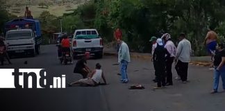 Foto: Accidente de Tránsito en Jinotega deja a un menor gravemente lesionado/TN8