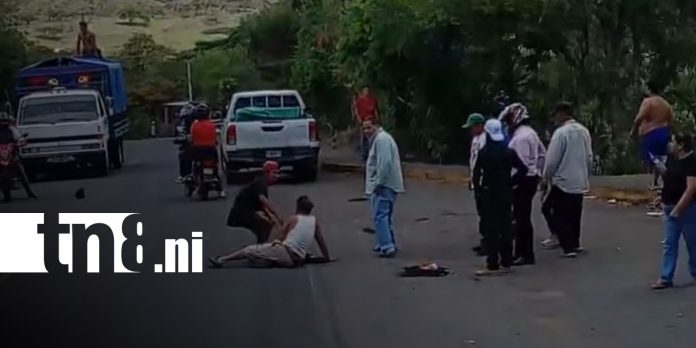 Foto: Accidente de Tránsito en Jinotega deja a un menor gravemente lesionado/TN8