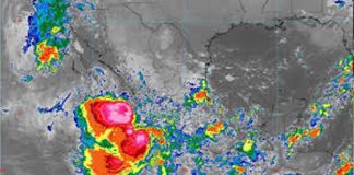 Foto:Tormenta tropical Boris amenaza con lluvias torrenciales y fuerte oleaje en México/Cortesía