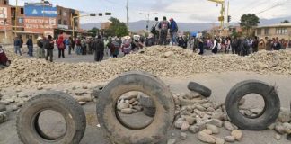 Foto:Bolivia vive una de sus semanas más tensas entre bloqueos y presión política/Cortesía