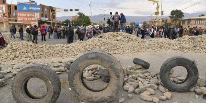 Foto:Bolivia vive una de sus semanas más tensas entre bloqueos y presión política/Cortesía Foto:Bolivia vive una de sus semanas más tensas entre bloqueos y presión política/Cortesía