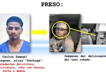 Foto: Cae alias “Pechuga” por robo de taxi en Managua /TN8