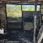 Incendio deja pérdidas económicas en negocio familiar en Somoto, Madriz Foto: Incendio en Somoto deja pérdidas en negocio familiar/TN8