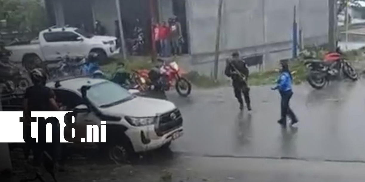 Foto: Persecución en Jinotega deja caos y varios accidentes/TN8
