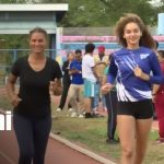 Auxiliadora Lacayo y Andrea Castillo, dos generaciones que impulsan el atletismo nicaragüense Foto: Andrea Castillo impulsa el legado familiar/TN8