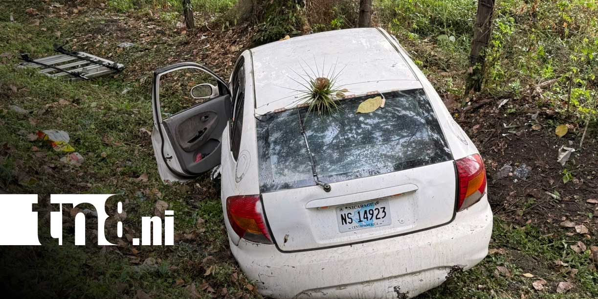 FOTO: Conductor ebrio deja tres lesionados en Jalapa/CORTESÍA