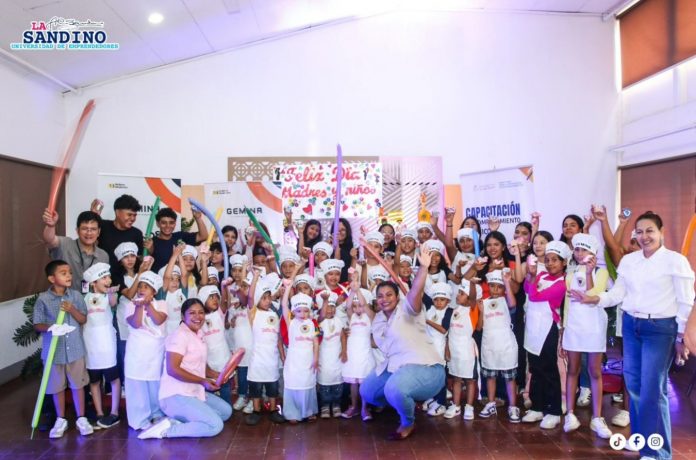 Foto: La Sandino celebran la Semana de la Niñez/Cortesía Foto: La Sandino celebran la Semana de la Niñez/Cortesía