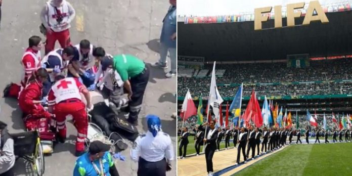 Foto: A minutos del Mundial, aficionado alemán sufrió un infarto /Cortesía Foto: A minutos del Mundial, aficionado alemán sufrió un infarto /Cortesía