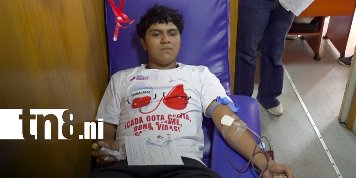 Foto:Héroes de la vida: homenajean a donantes de sangre en Managua/TN8
