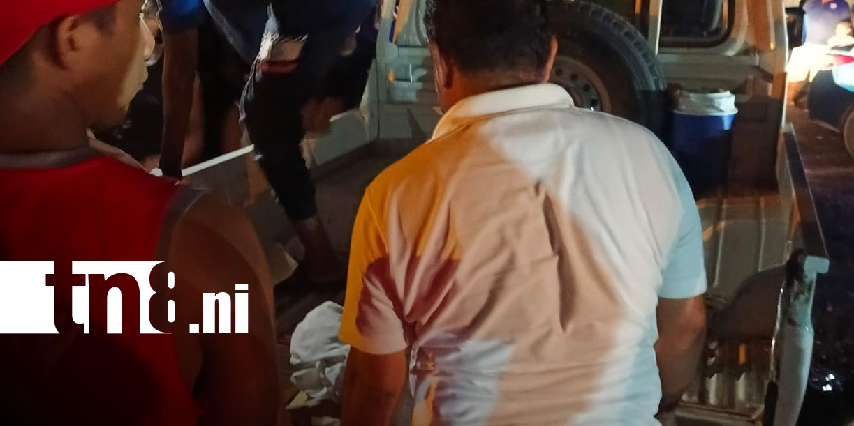 Foto: Joven motociclista resulta gravemente lesionado tras accidente en Nandaime/TN8