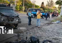 Invasión de carril cobra la vida de un motociclista en carretera Vieja a León Foto: Fatal accidente en carretera Vieja a León/TN8