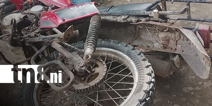 1 Foto: Motociclista lesionado tras accidente en carretera El Jobo – Pancasán, Matiguás/TN8