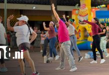 Bailatón reúne a decenas de personas en Managua en un ambiente de alegría Foto: Bailatón reúne a decenas de personas en Managua en un ambiente de alegría/TN8