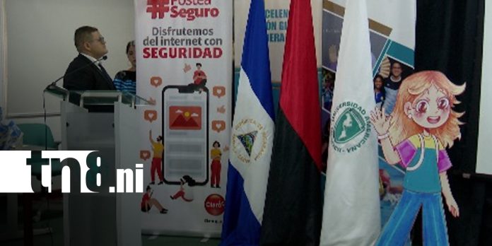 Foto:UAM y Claro impulsan libro sobre seguridad digital para niños en Nicaragua/TN8