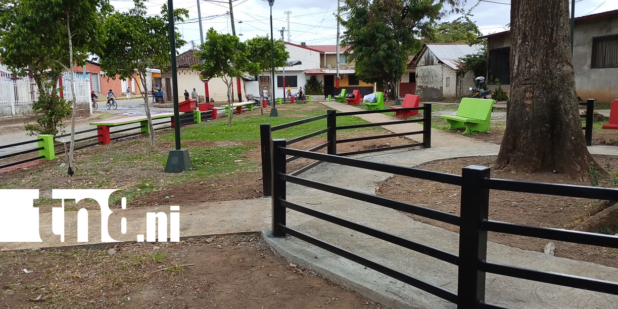 Foto: Así luce el renovado parque El Calvario en Nandaime/TN8