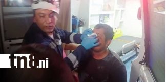 FOTO: Sujeto hiere a ciudadano de un machetazo en el barrio El Recreo de Managua/TN8