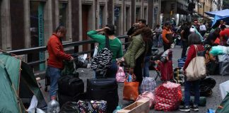 Foto: CNTE levanta plantón en México y entra en “receso táctico” de su huelga nacional / Cortesía