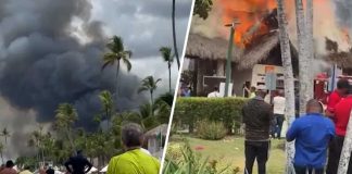 Foto: Turista muere tras devastador incendio en hotel de República Dominicana / Cortesía