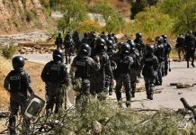 Bolivia inicia operativo militar y policial para recuperar vías bloqueadas Foto: Bolivia inicia operativo militar y policial para recuperar vías bloqueadas / Cortesía