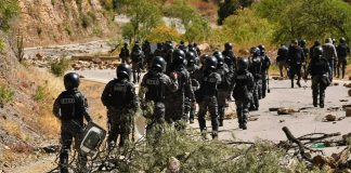 Foto: Bolivia inicia operativo militar y policial para recuperar vías bloqueadas / Cortesía