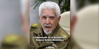 Foto: Cuba despide a Ramiro Valdés/Cortesía